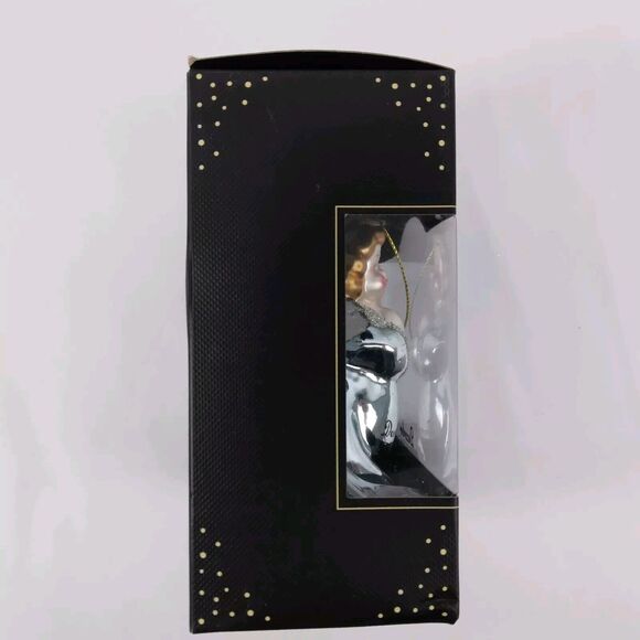 Demdaco Blown Glass December Angel Birthday Ornament The Mercantile Collection - Picture 3 of 11